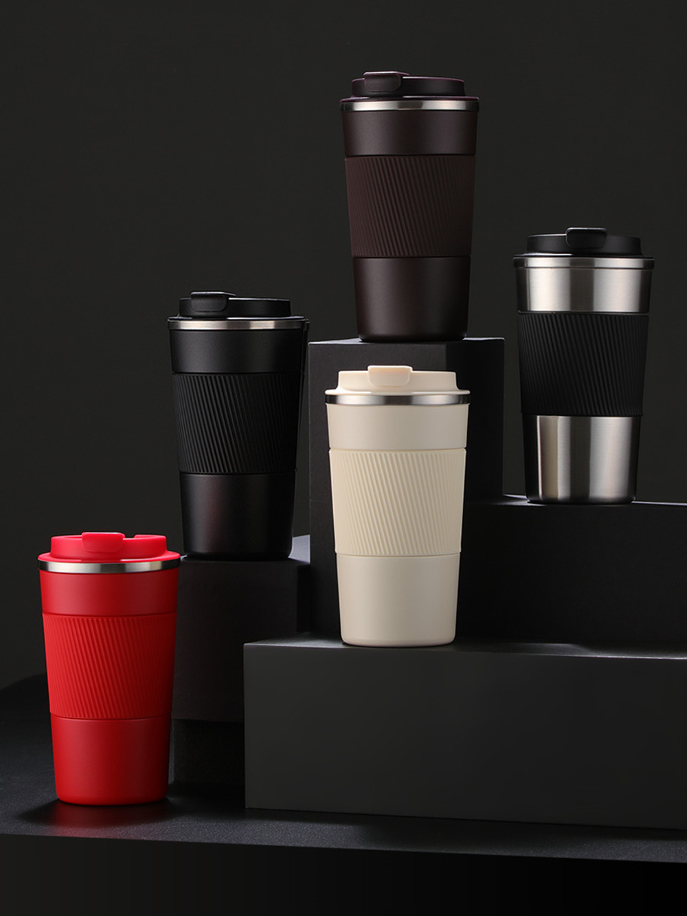Portable Ceramic Coffee Insulation Mug - Image 5