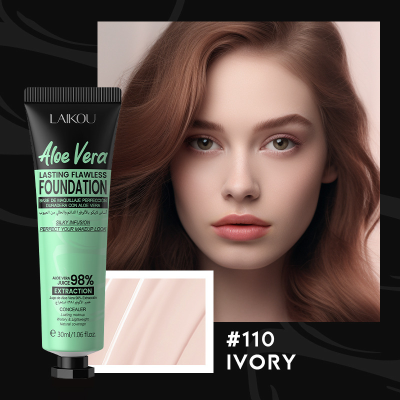 Aloe Liquid Plant Extract Cover Foundation - Image 4
