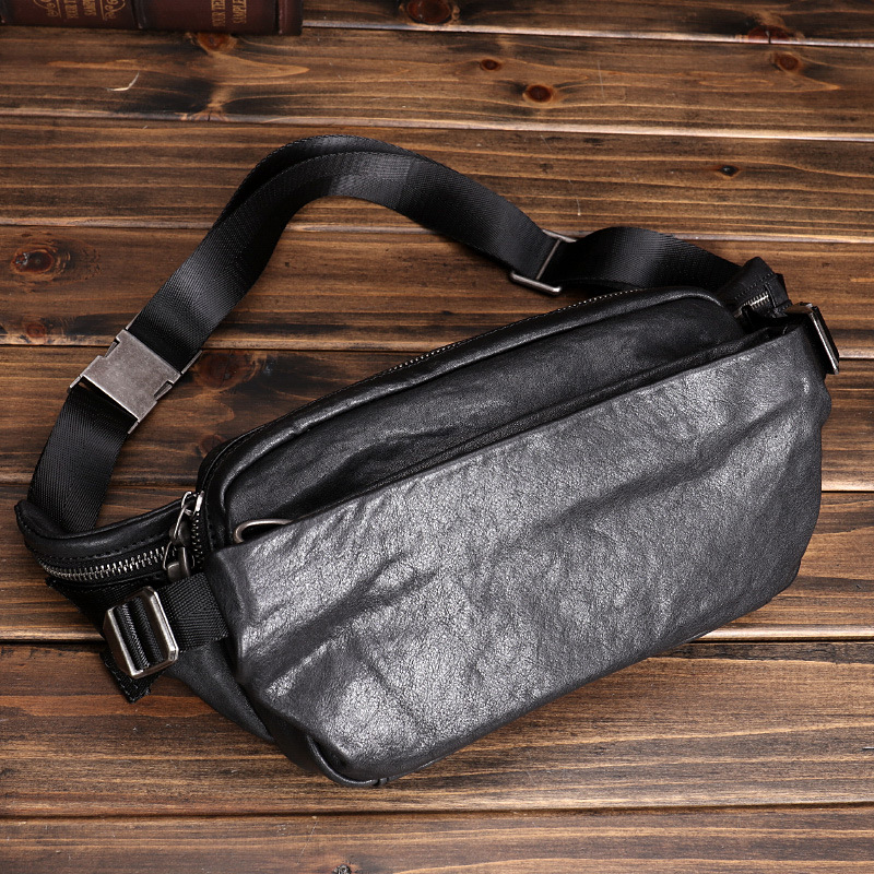 Casual Leather Fanny Pack