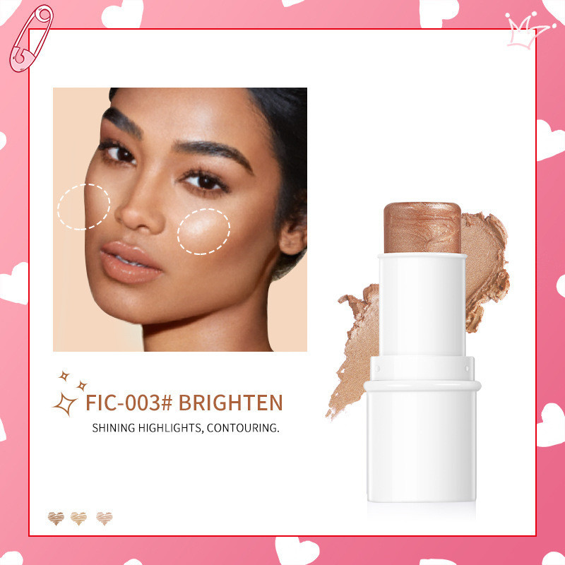3 In 1 Highlighter Face Concealing Blush Stick - Image 5