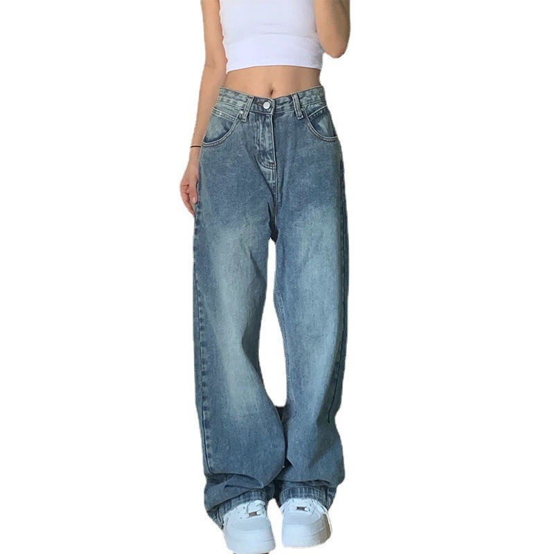 Plus Size High Waist Wide Leg Jeans - Image 9