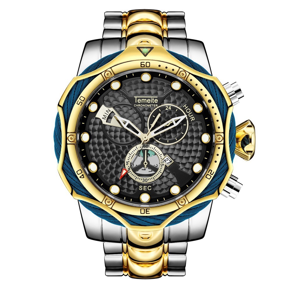 Hot Steel Band Quartz Watch - Image 5