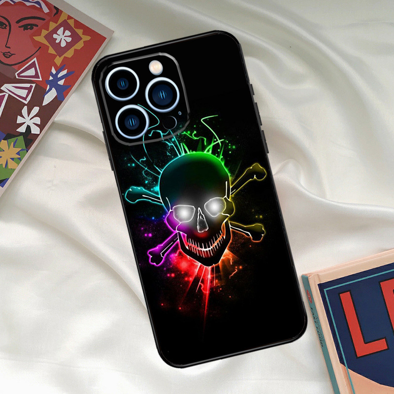 Cool Ghost Skull Face Phone Case - Image 8