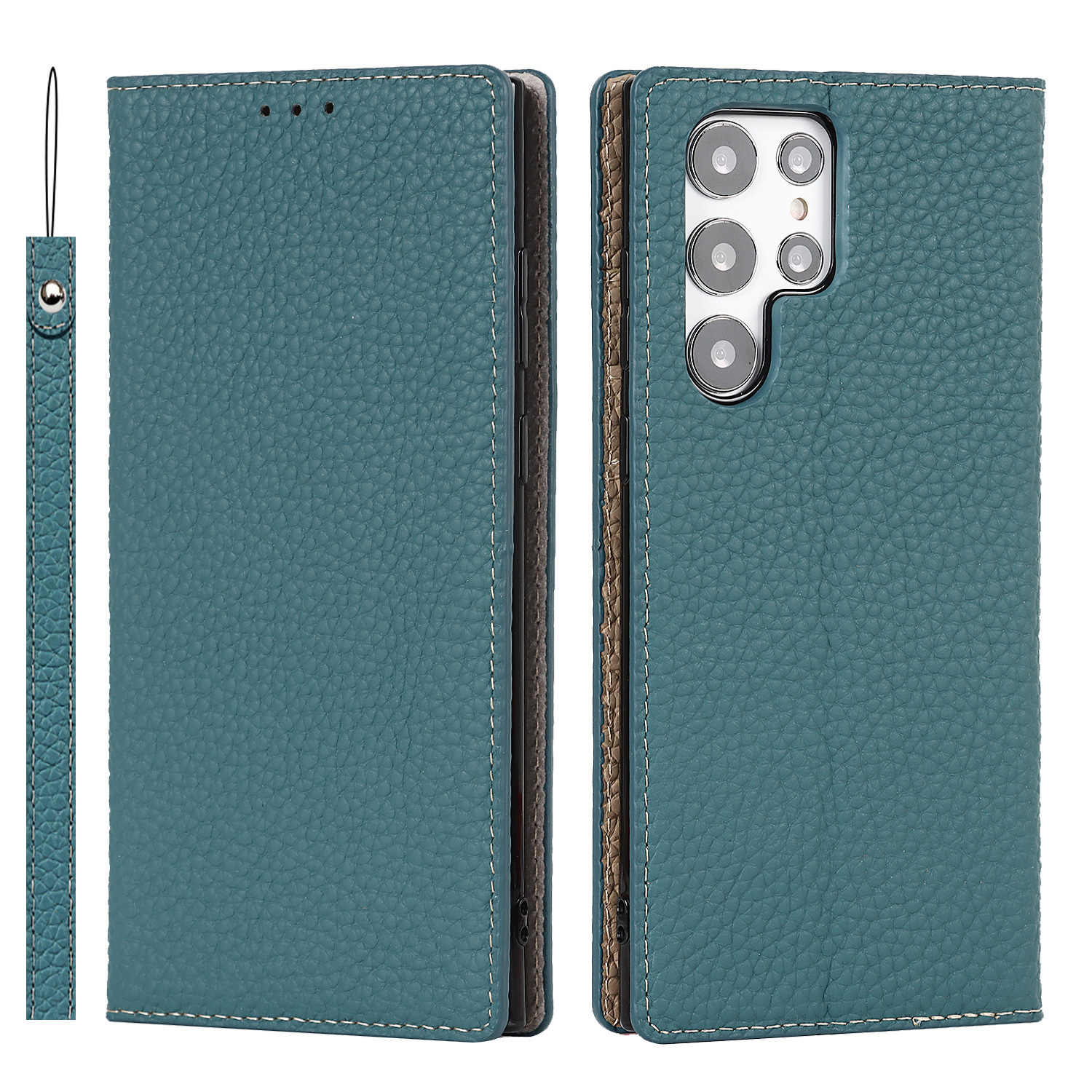 Litchi Leather Phone Case