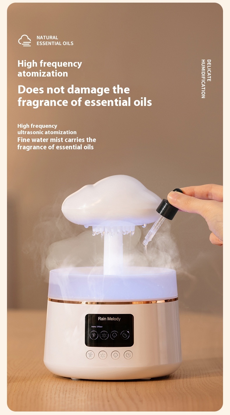 Rainbow Atmosphere Lamp Cloud Humidifier - Image 6