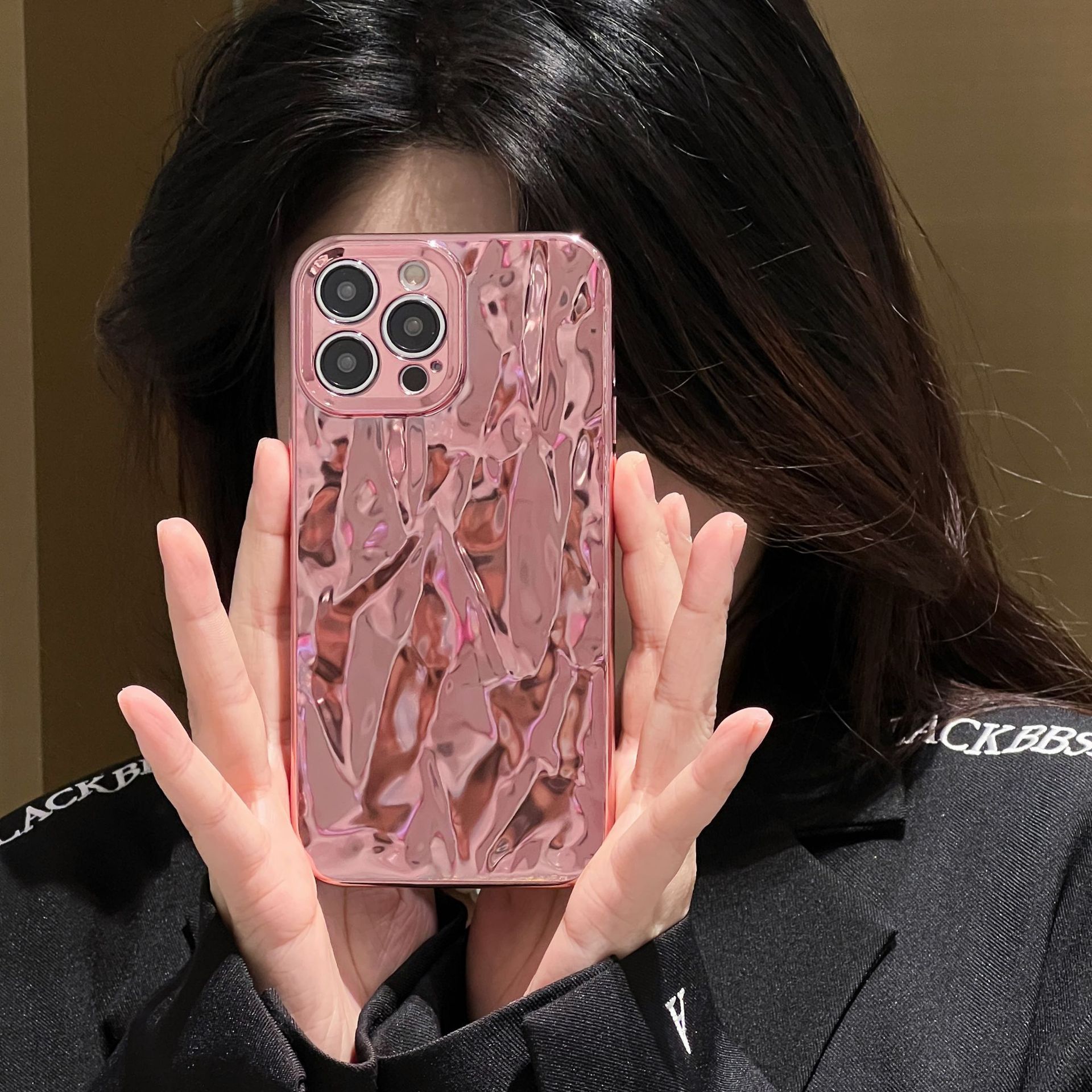 Electroplating Yinshan Crack Phone Case - Image 3