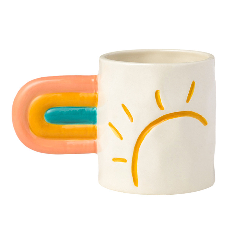 Rainbow Mug Trend Ceramic Mug - Image 4