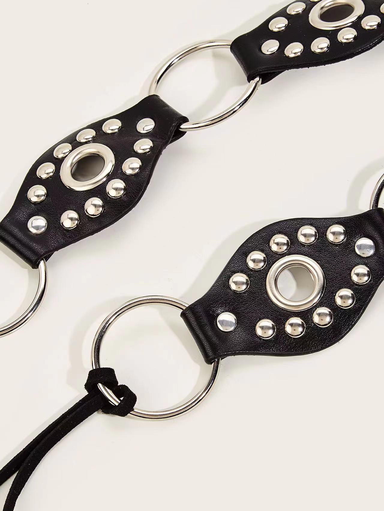 Vintage Ring Rivet Flying Belt Design - Image 3