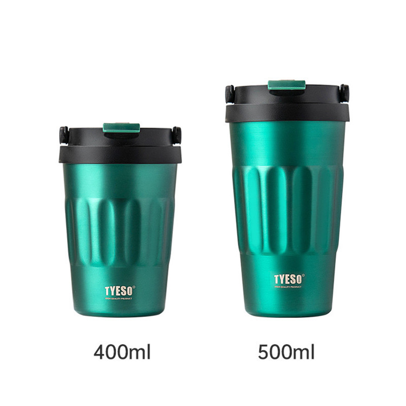 Portable Stainless Steel Retro Metal Coffee Sipper Mug - Image 3