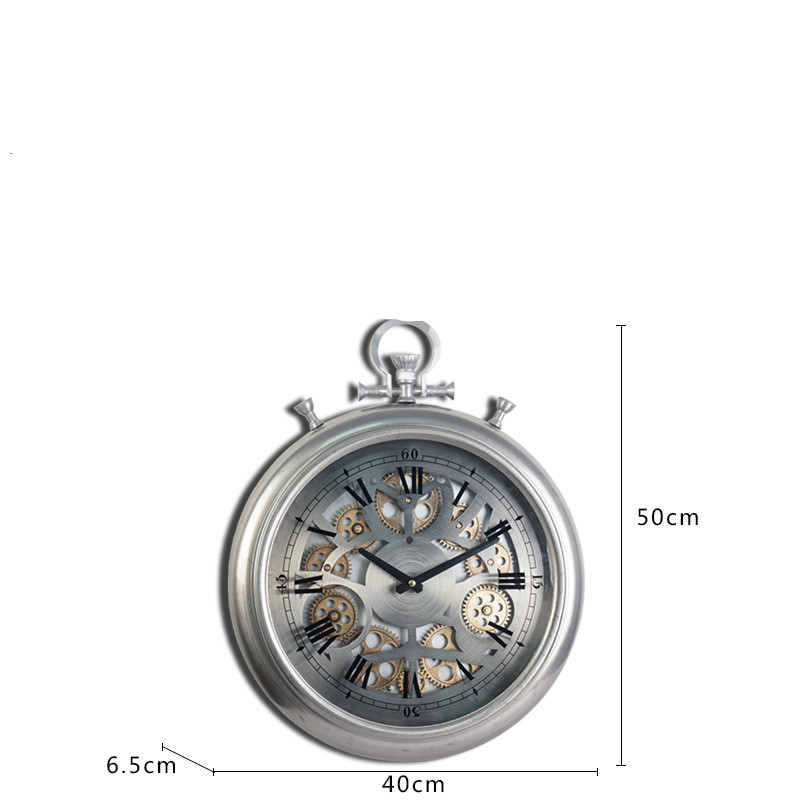 Metal Creative Retro Clock - Image 6