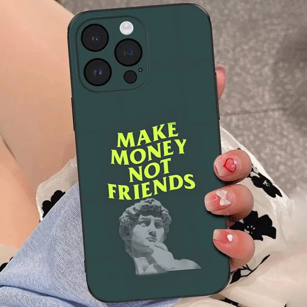 Black English Money Phone Case - Image 3