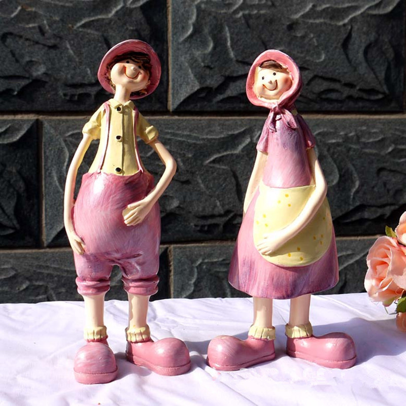 Resin Character Shape Craft Ornament