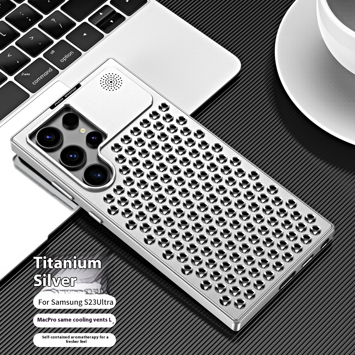 Aluminum Alloy Dissipation Magnetic Suction Phone Case - Image 7