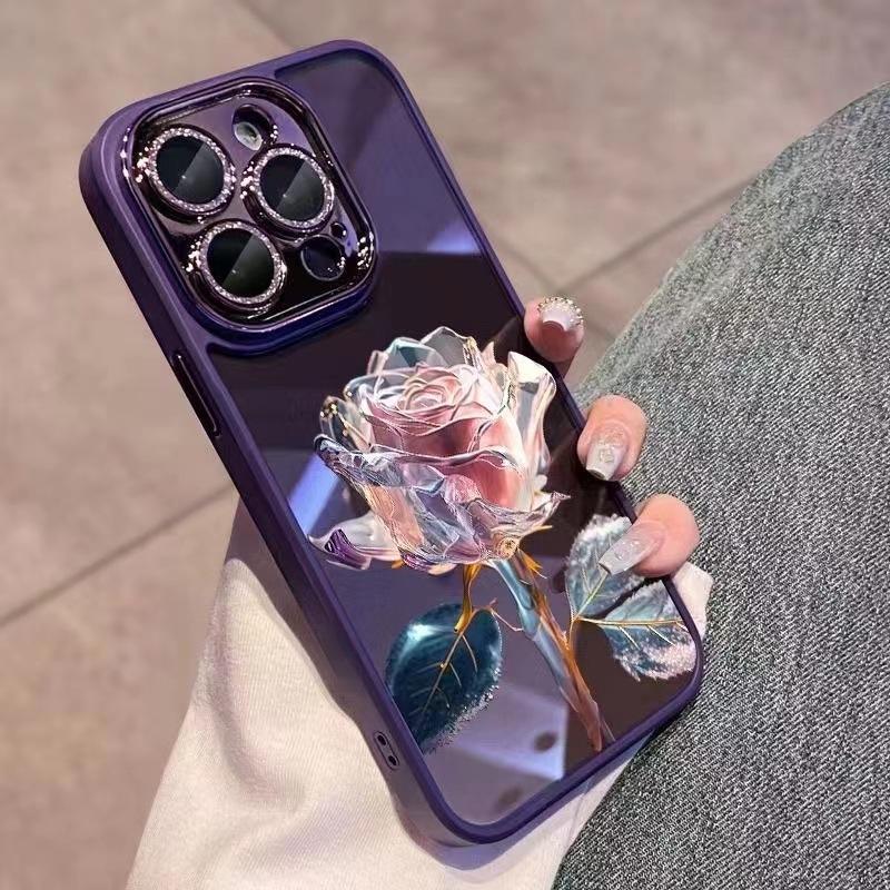 Full Rose Phone Case With Lens Film - Image 2