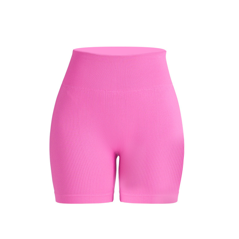 Seamless Thread Fitness Stretch Tight Shorts - Image 4