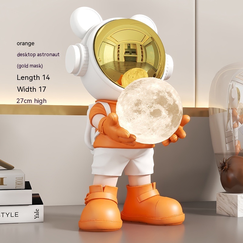 Desktop Space Bear Decoration Moon Night Light - Image 10