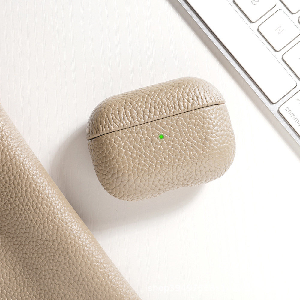 Genuine Leather Lychee Pattern Case