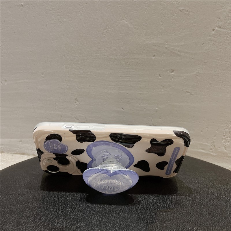 Silicone Purple Love Phone Case - Image 3
