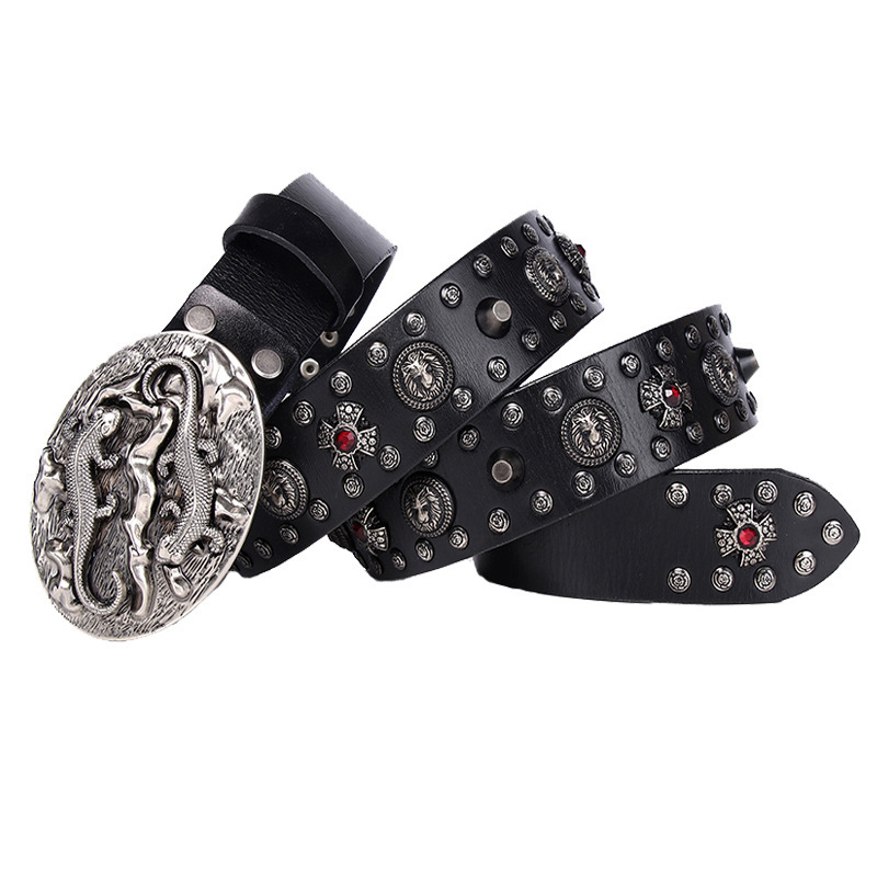 Punk Rivet Man Trim Lady Belt - Image 5