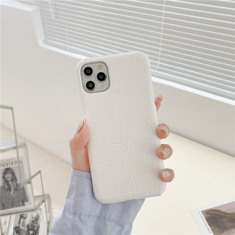 Pattern Leather Half Hard Shell Phone Case - Image 6