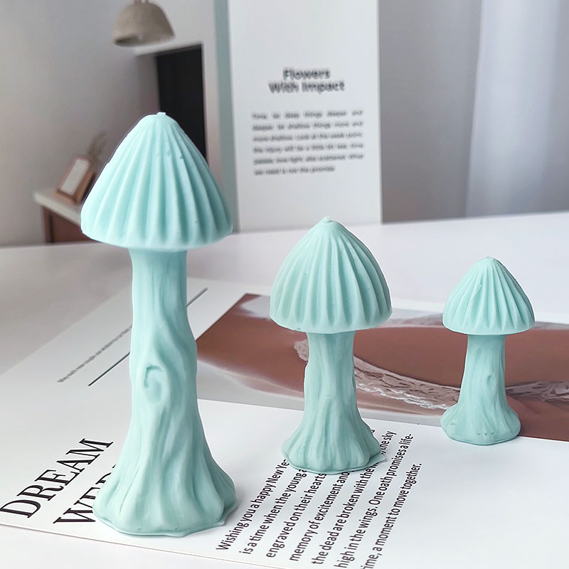 DIY Aromatherapy Mushroom Candle Silicone Mold - Image 10