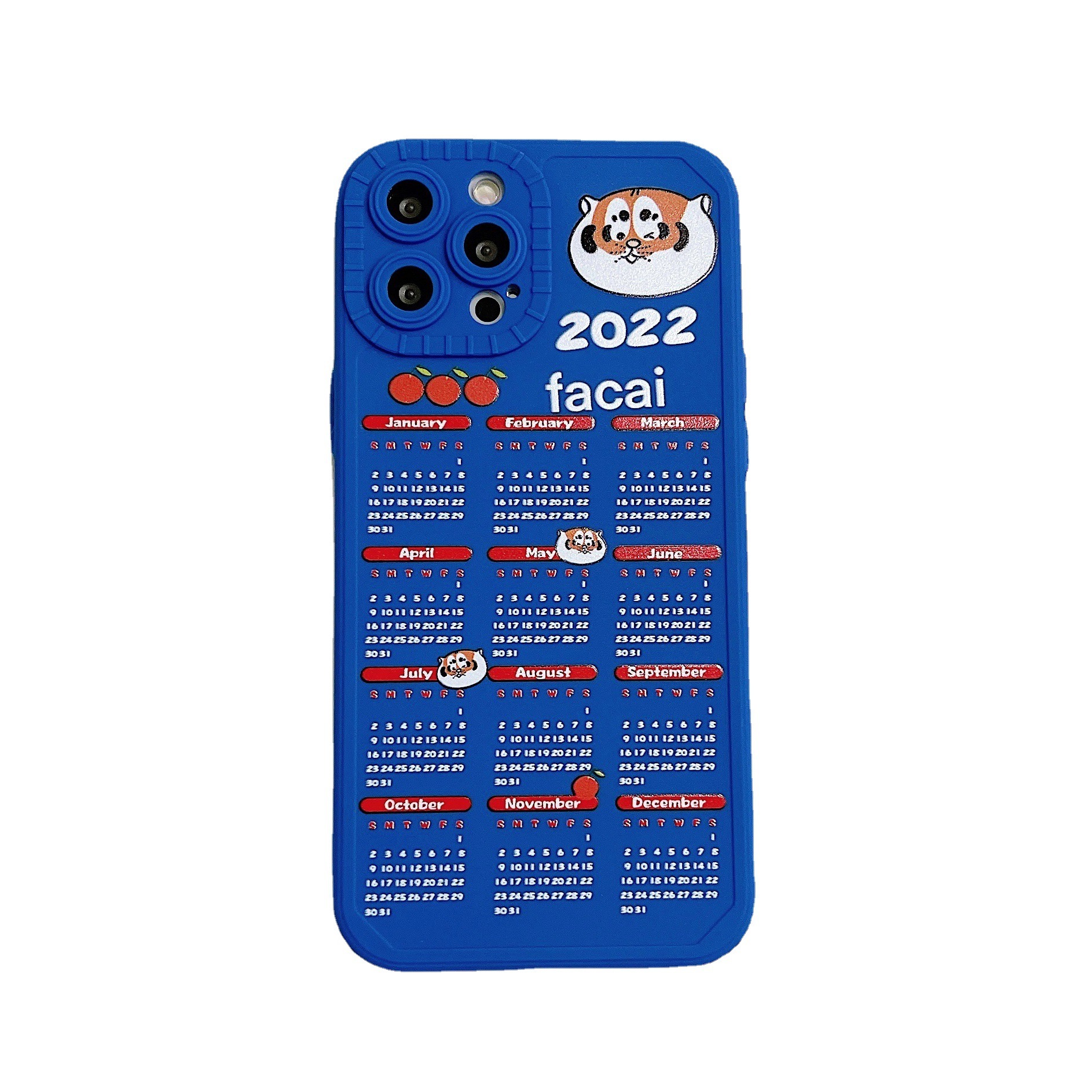 Klein Color Calendar Soft Phone Case - Image 3