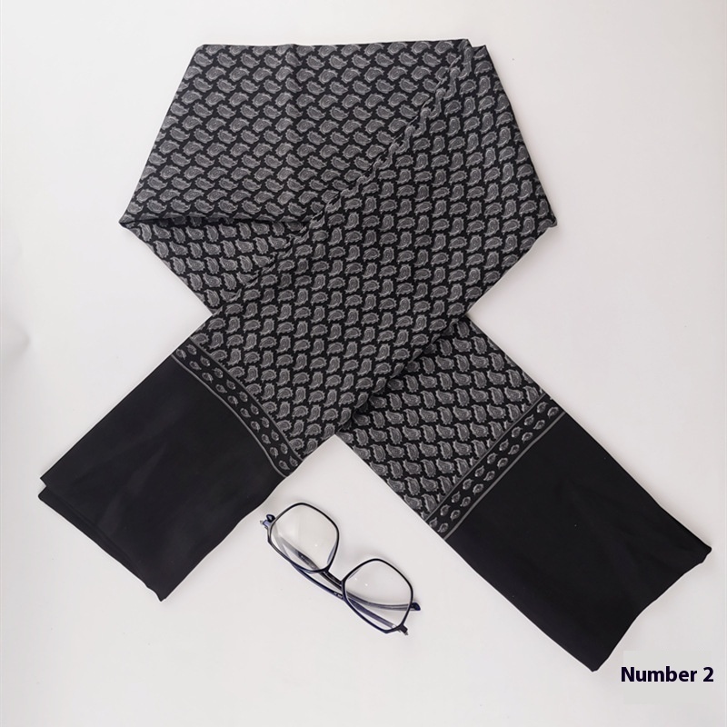 High-end Washed Silk Scarf - Image 6