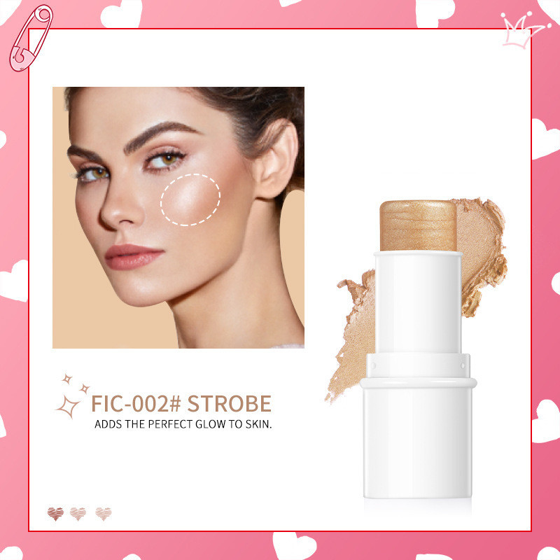 3 In 1 Highlighter Face Concealing Blush Stick - Image 3