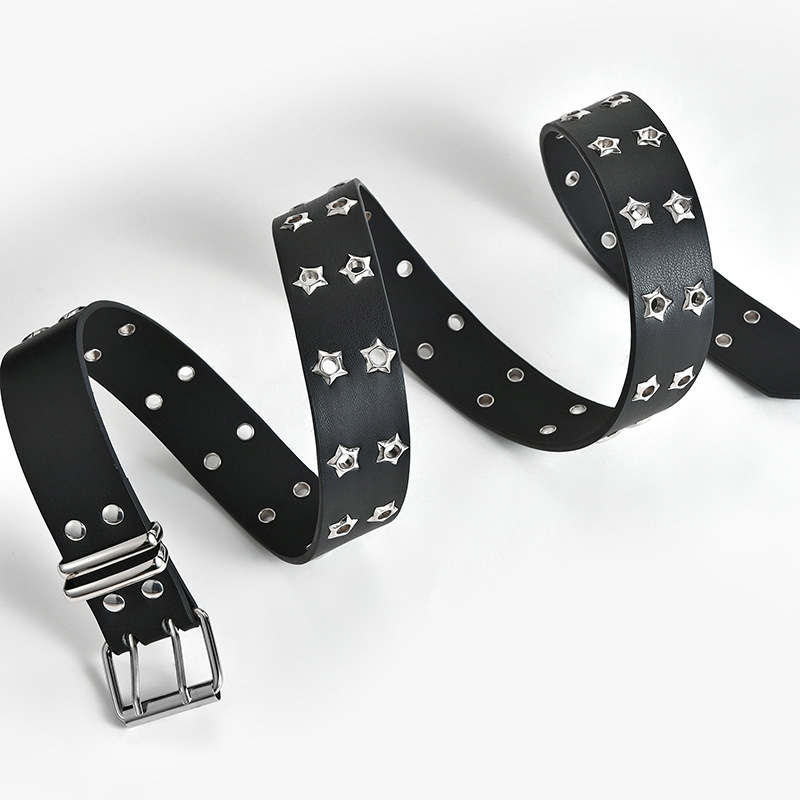 Women's Fashion Stars Decorative Double-row Belts - Image 2