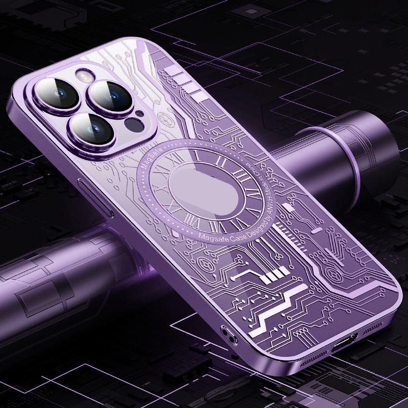 High Permeability Circuit Electroplated PC Phone Case
