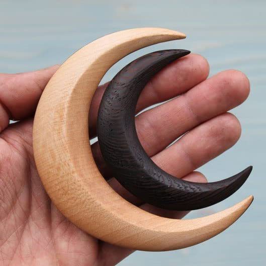 Crescent Moon Thick Hair Styling Tool Pin