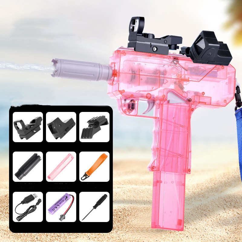 Children's Uzi Electric Burst Water Gun - Image 6