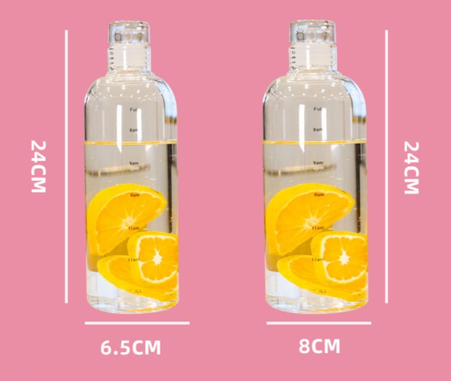 Portable Large Capacity Scaled Water Bottle - Image 9