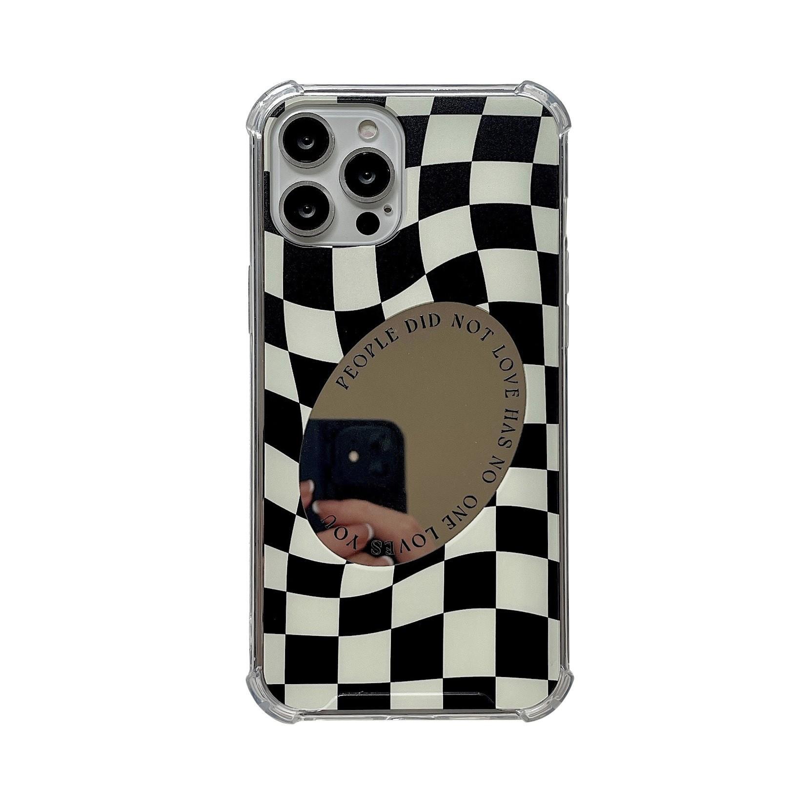 Simple Mirror Chessboard Phone Case - Image 6