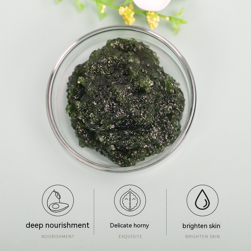 Green Tea Facial Scrub Exfoliating Sea Salt - Image 5