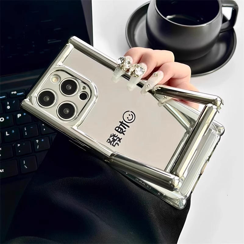 Makeup Mirror Bracket Phone Case - Image 5