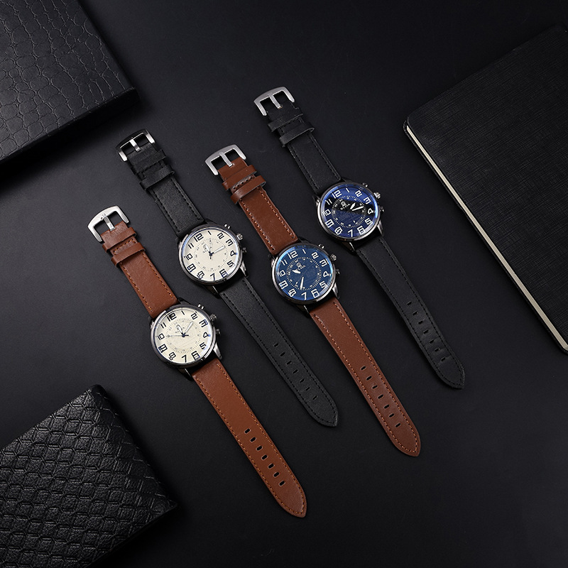 Digital Dial Men's Quartz Belt Watch - Image 2