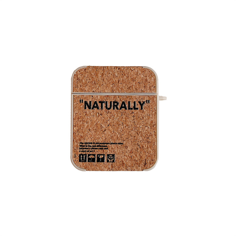 Alphabet Wood Grain Headset Case - Image 2