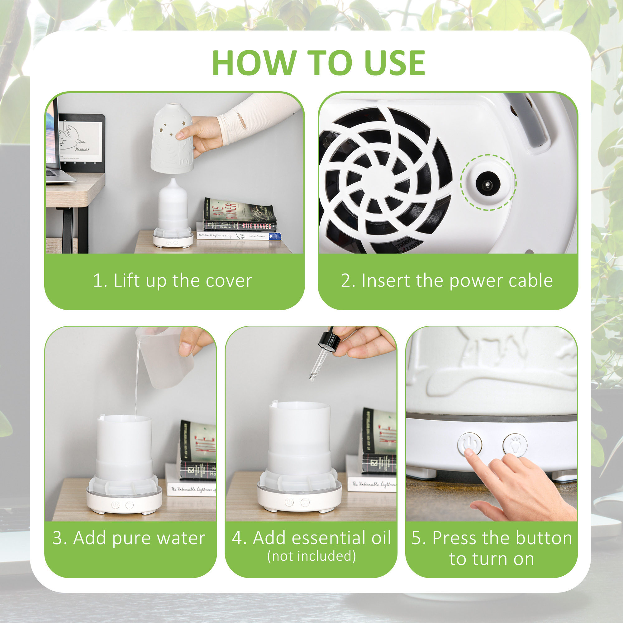 Ultrasonic Aromatherapy Diffuser - Image 2