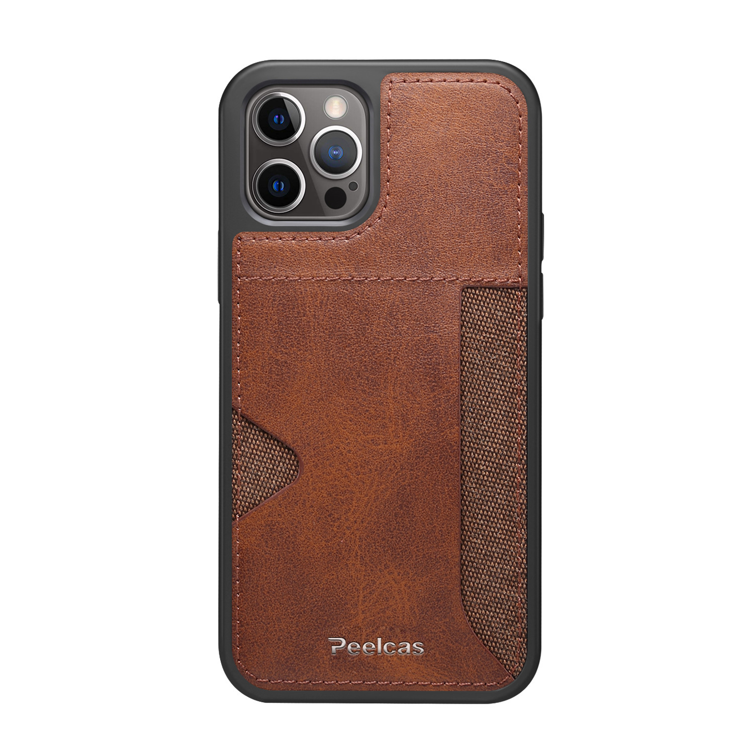 Business Back Leather Card Phone Case - Image 4