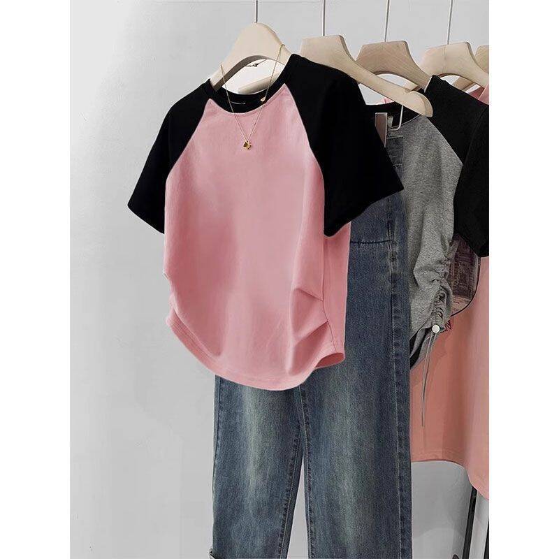 Women's Short Sleeve Crew Neck Top - Image 5