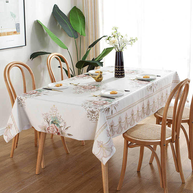 Waterproof Nordic Style PVC Tablecloth - Image 3