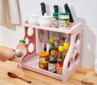 Multilayer Kitchen Storage Shelves - Image 4
