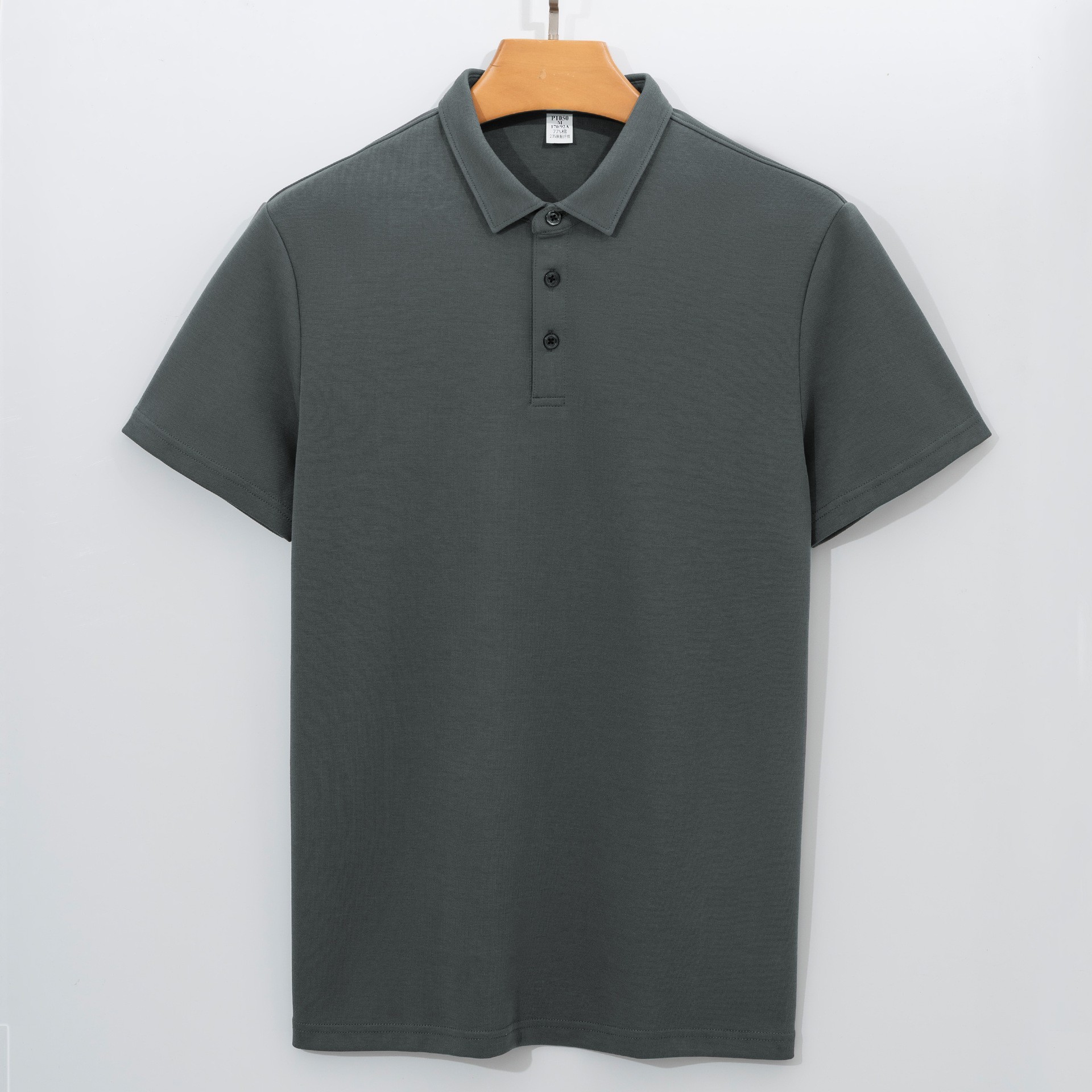 Double-sided Cotton Polo Shirt - Image 10