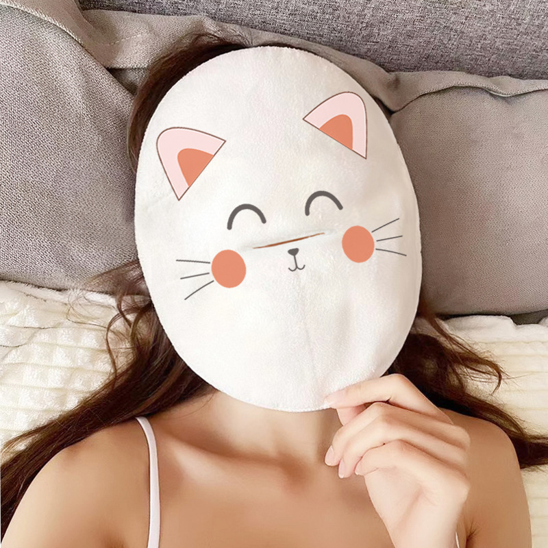 Hot Compress Full Facial Cover Towel - Image 4