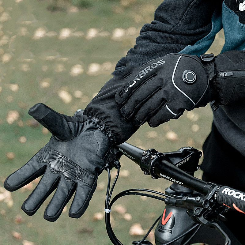Rechargeable Heated Riding Gloves For Unisex