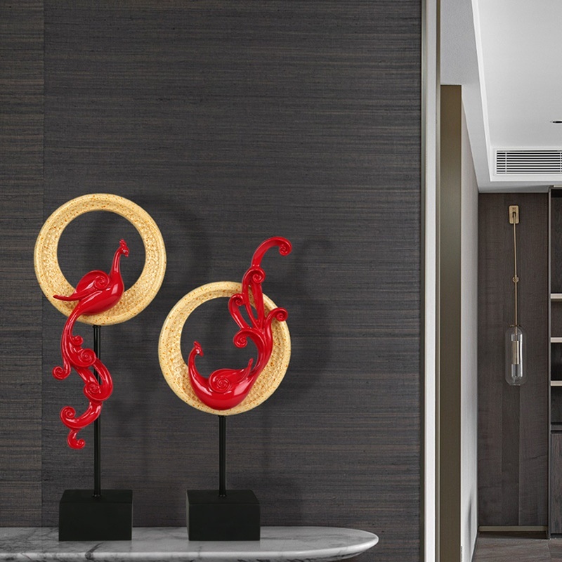 Luxury Phoenix Ornament Crafts - Image 4
