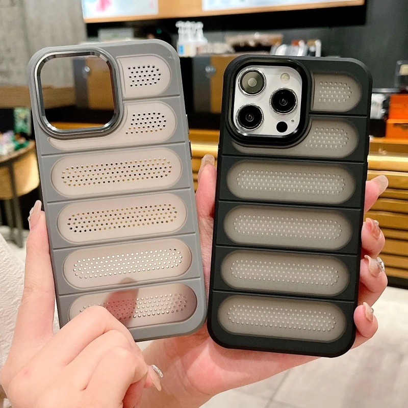 Breathable Heat Dissipation Mesh Case for I Phone