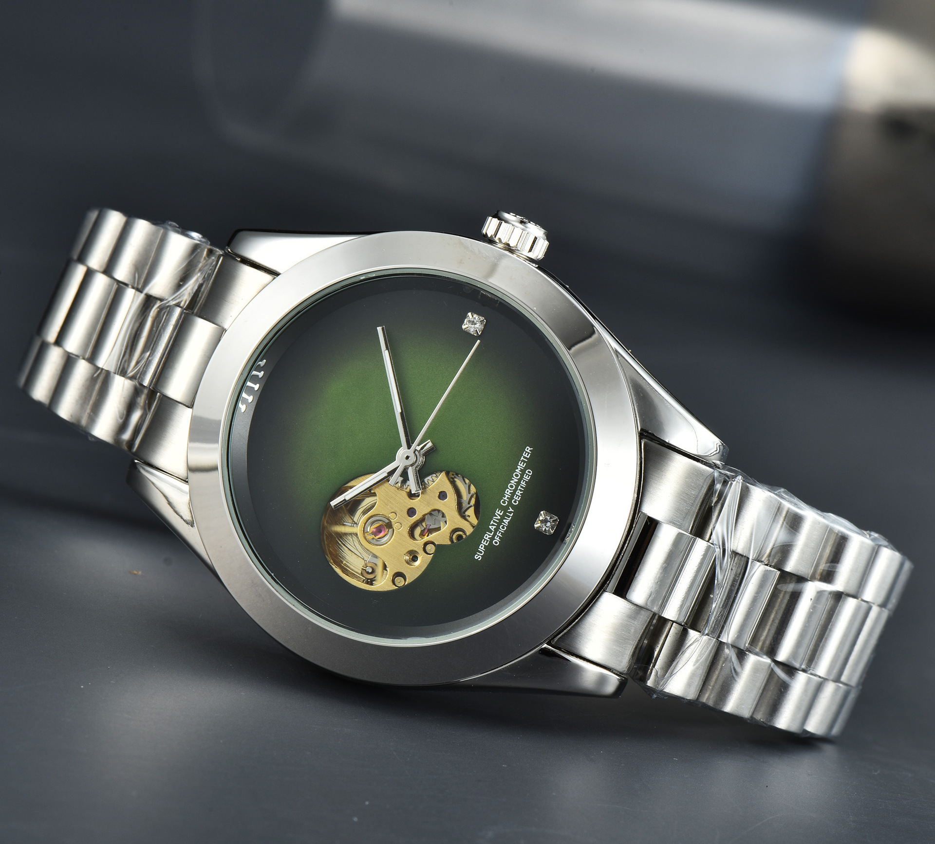 Hollow Men's Mechanical Casual Watch - Image 9