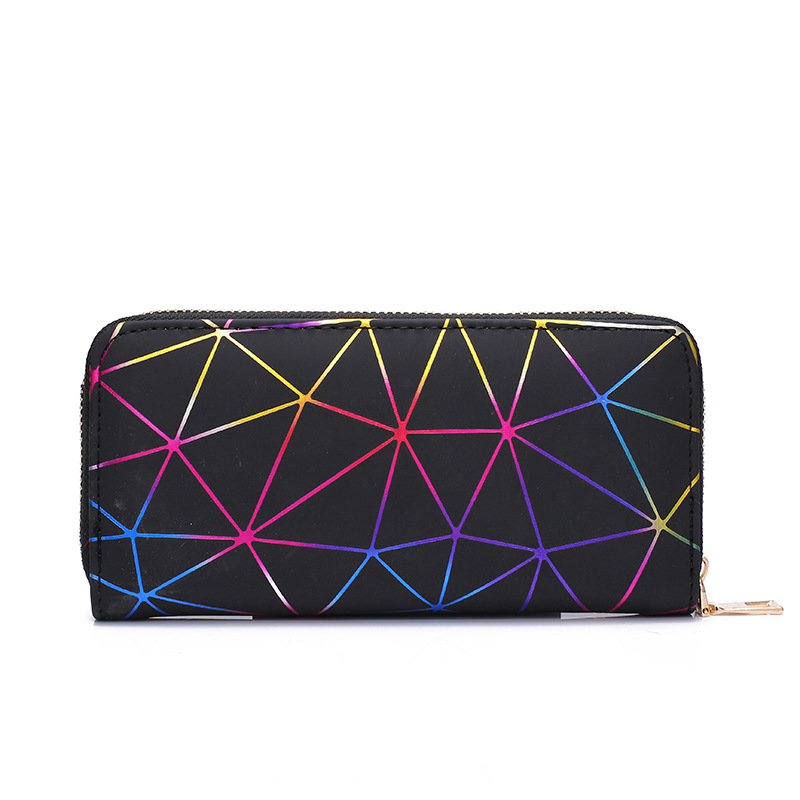 Personalized Long Laser Geometry Hand Purse - Image 4